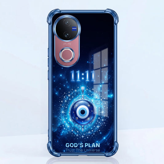 Vivo V50 5G Premium God’s Plan Evil Eye Airbags Printed Back Case