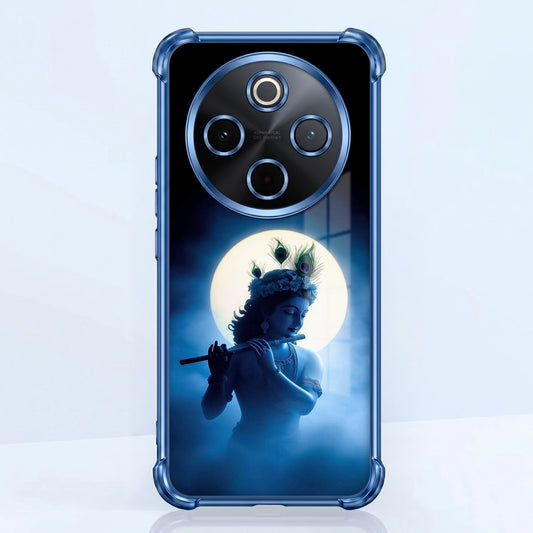Vivo T4 5G Midnight Krishna Airbags Printed Back Case