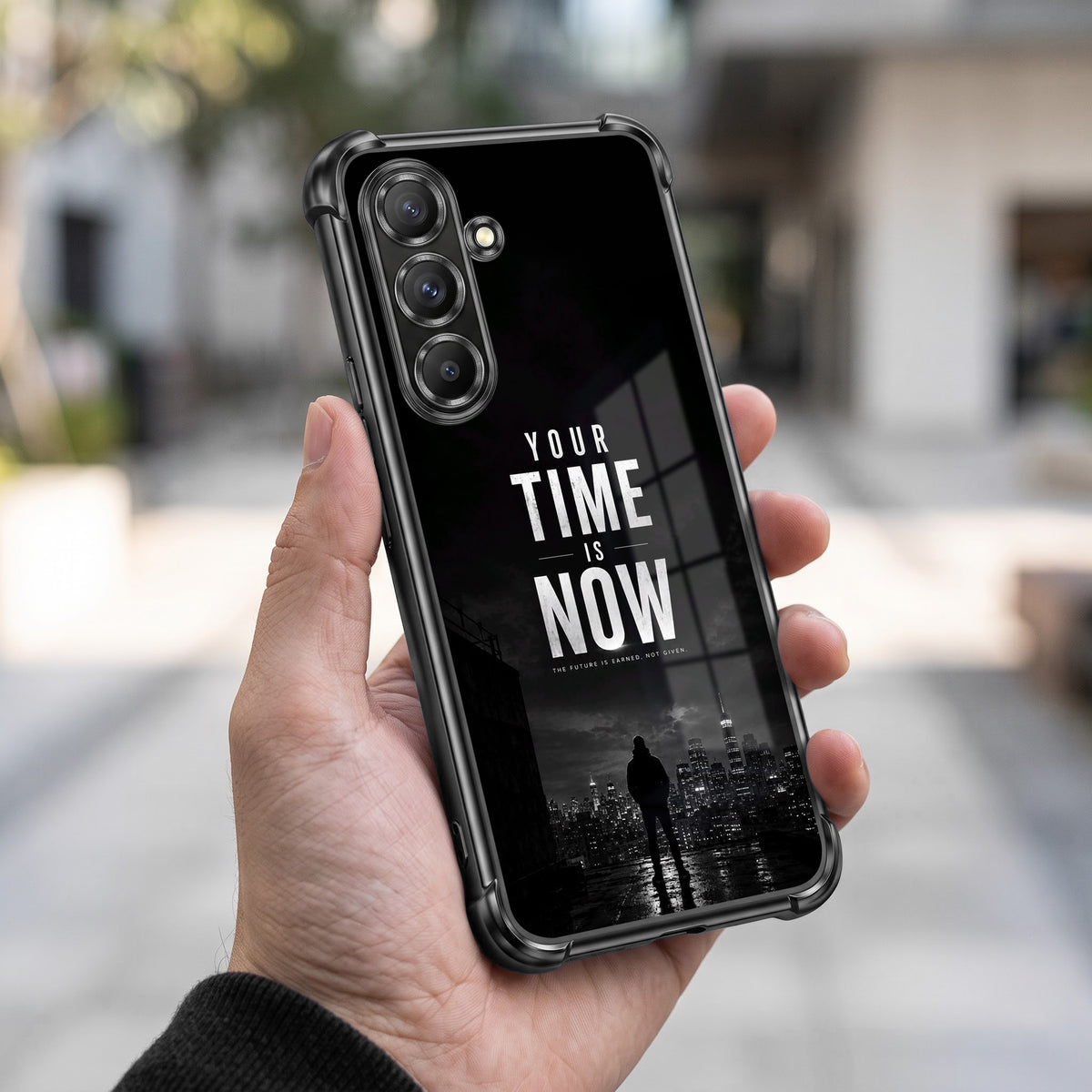 Samsung Galaxy A36 5G Your Time Is Now Airbags Printed Back Case