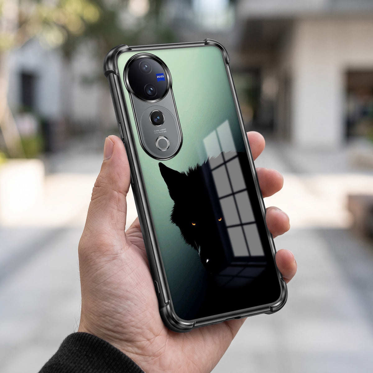 Vivo V40 Pro 5G Shadow Prowler Airbags Printed Back Case