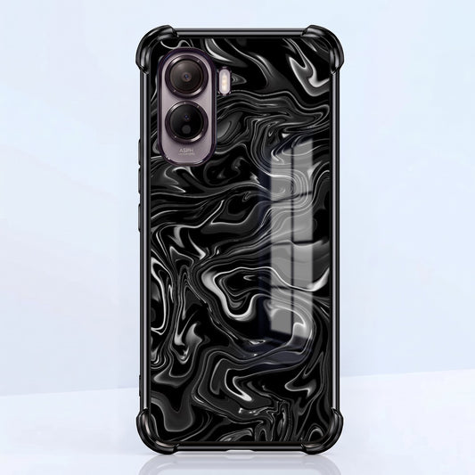 Vivo T5 Pro 5G Dark Swirl Airbags Printed Back Case