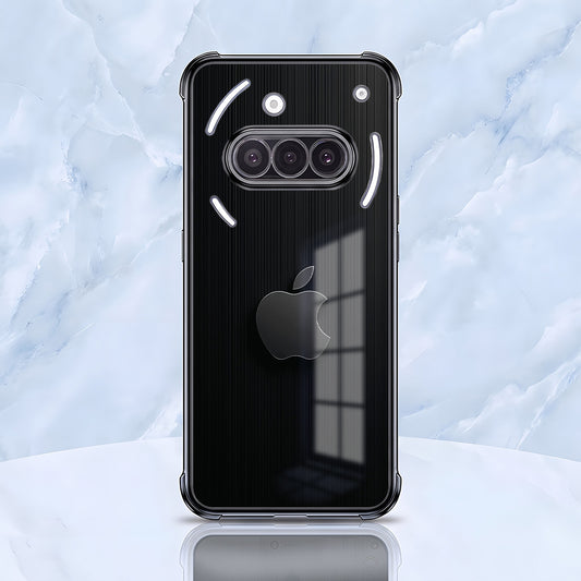 Nothing Phone 3a 5G Premium Black Apple Airbags Printed Back Case