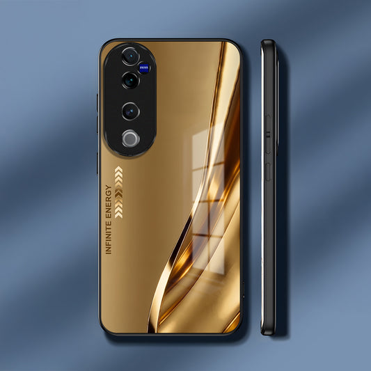Vivo V40 Pro 5G Luxury Infinity Energy Acrylic Glass Back Case