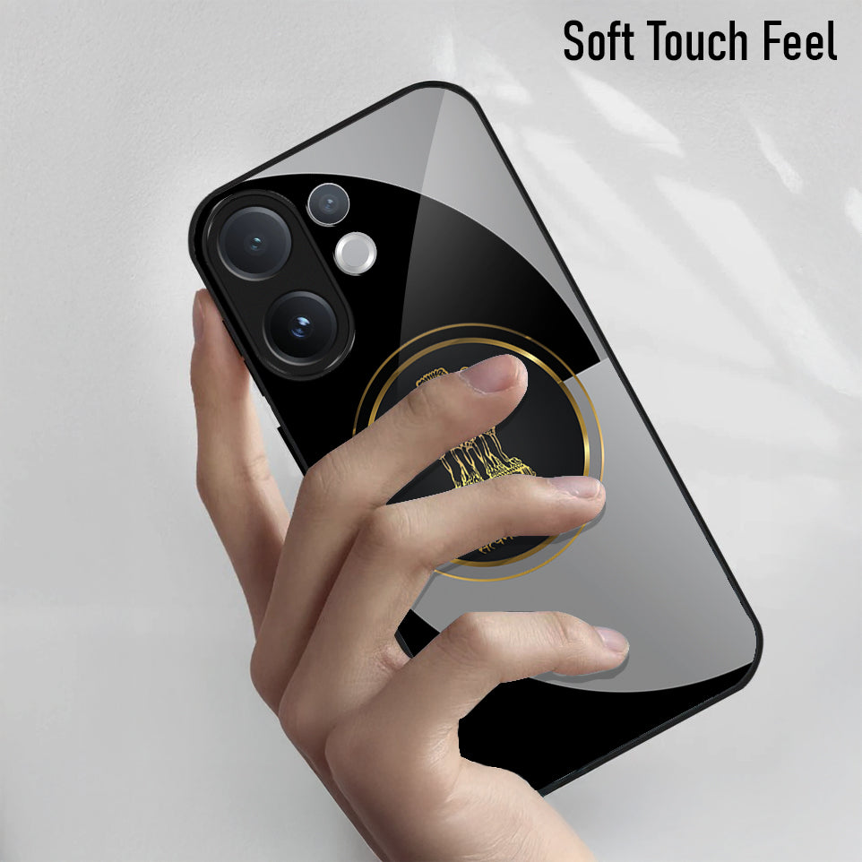 Vivo V60 5G Premium Acrylic Shockproof Glass Back Case (BMW LOGO)