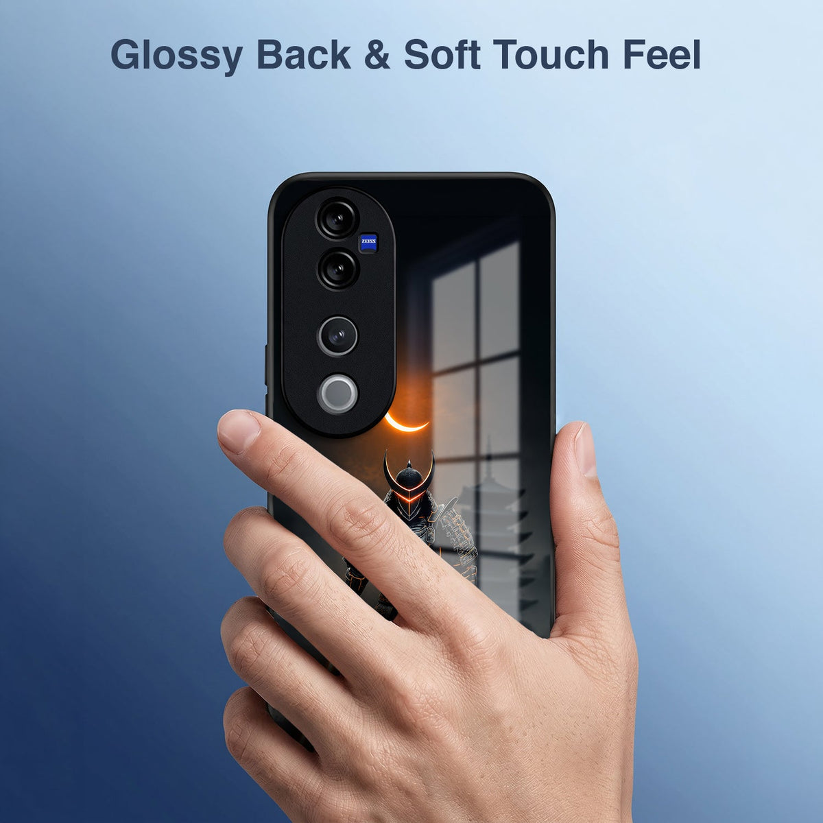 Vivo V40 Pro 5G Samurai Warrior Acrylic Glass Back Case