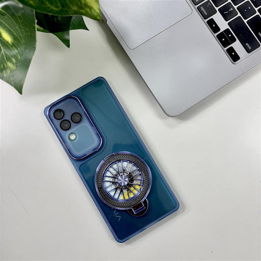 Vivo V30 Pro 5G Luxury Metal Camera Ring Protective Stress Buster Wheel 2.0 Back Cover