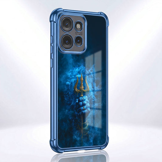 Motorola Edge 50 5G Premium Shiv Trishul Airbags Printed Back Case