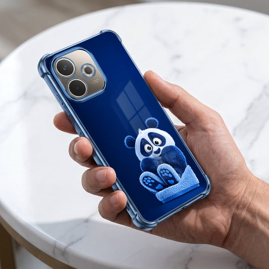 Oppo A5 Pro 5G Cute Panda Airbags Printed Back Case