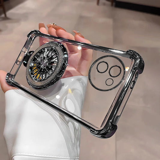 Vivo V30e 5G Premium Stress Buster Wheel Rotating Shockproof Airbags Case