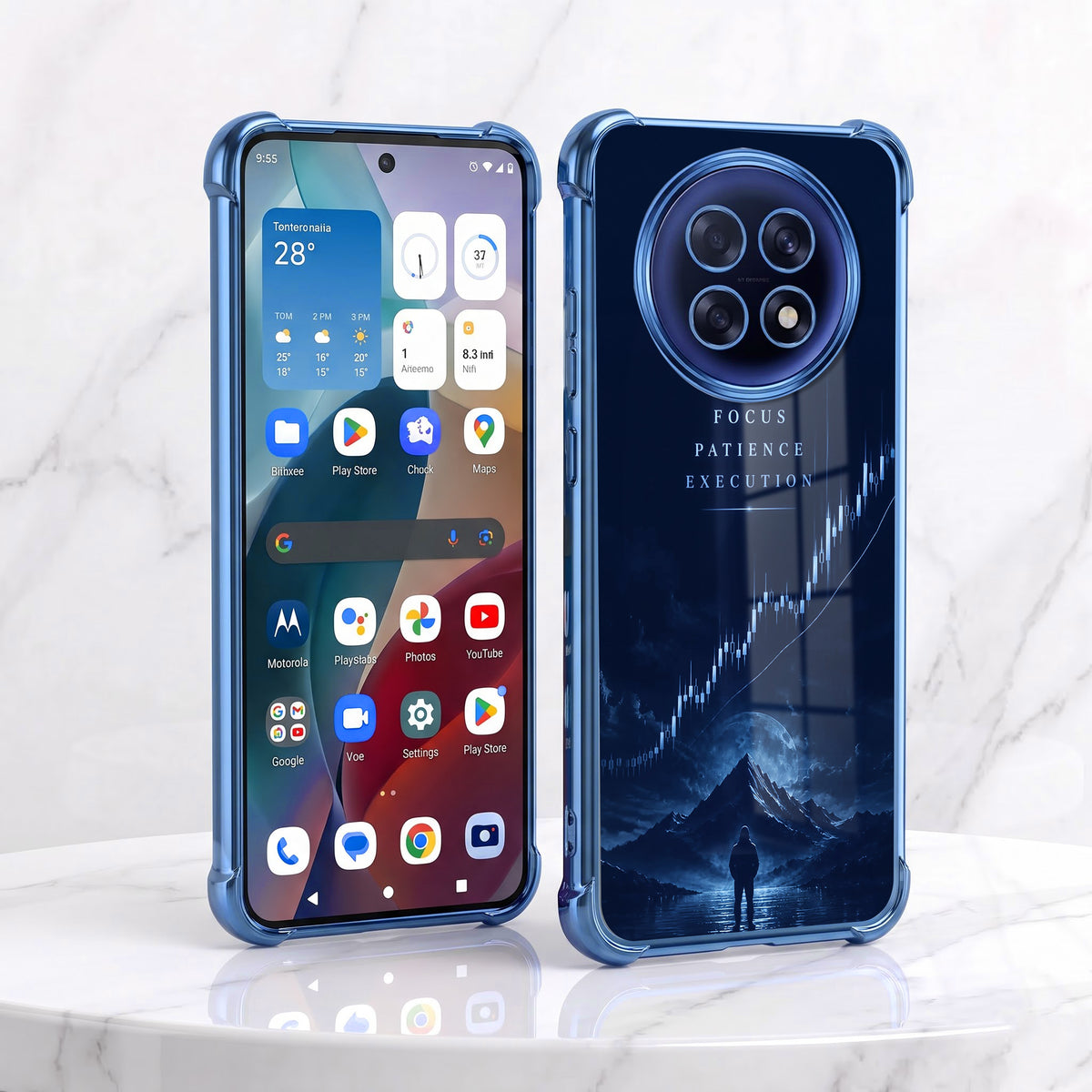 Oppo F31 Pro+ 5G Focus Airbags Printed Back Case