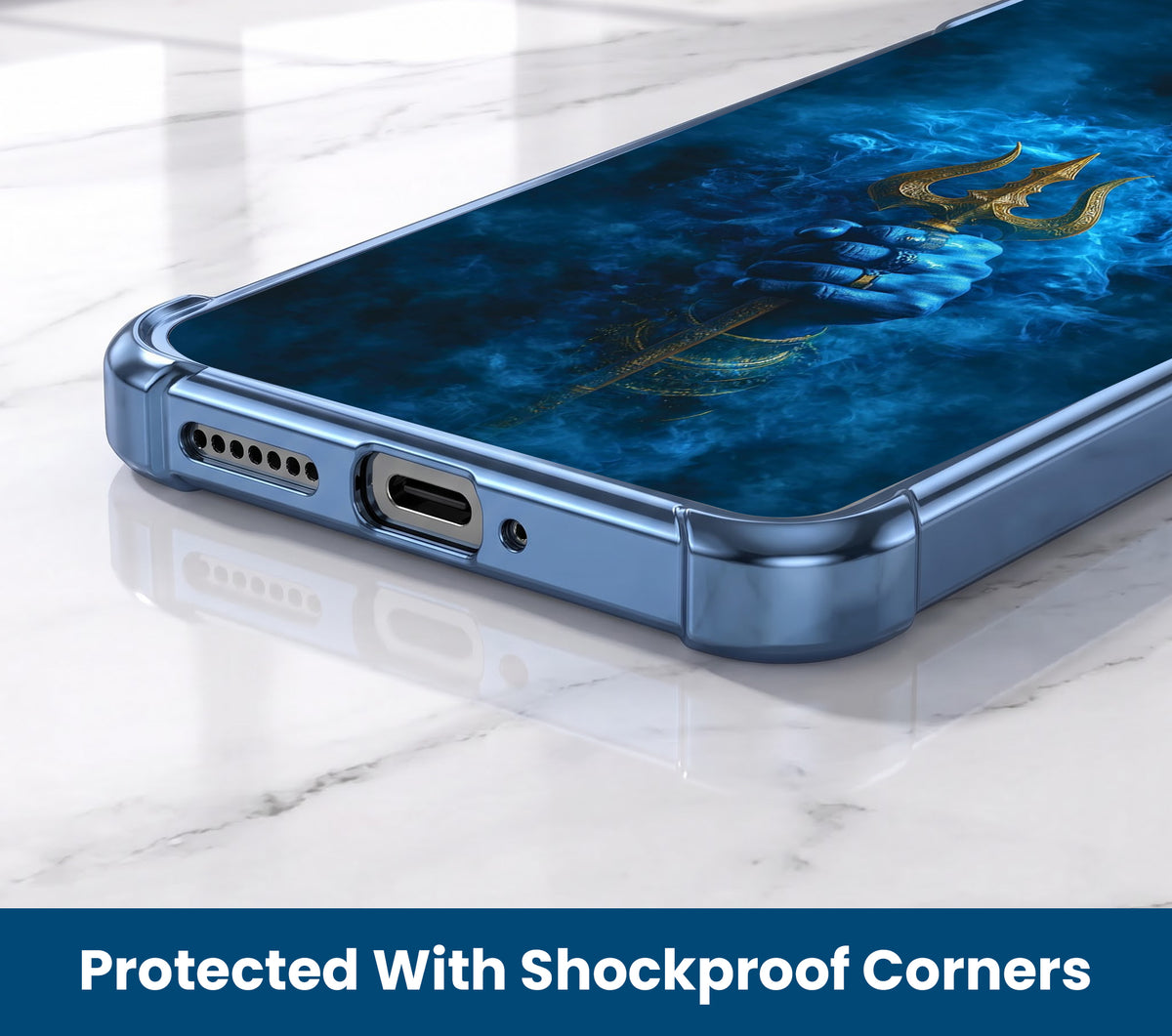 Nothing Phone 2 Pro 5G Premium Shiv Trishul Airbags Printed Back Case
