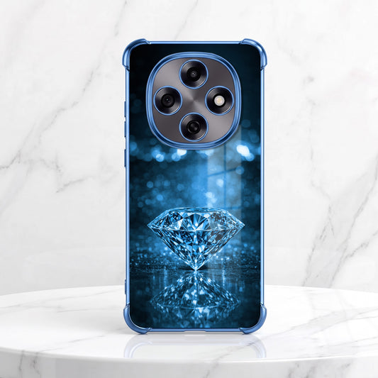 Oppo F31 Pro 5G Blue Diamond Airbags Printed Back Case