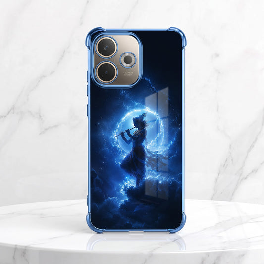 Oppo A5 Pro 5G Lord Krishna Airbags Printed Back Case