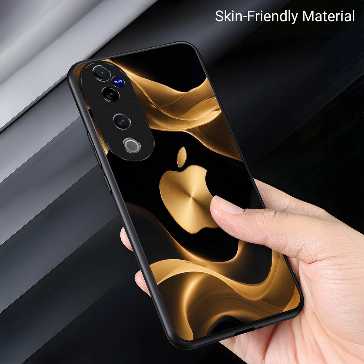 Vivo V40 Pro 5G Luxury Wave Acrylic Glass Back Case