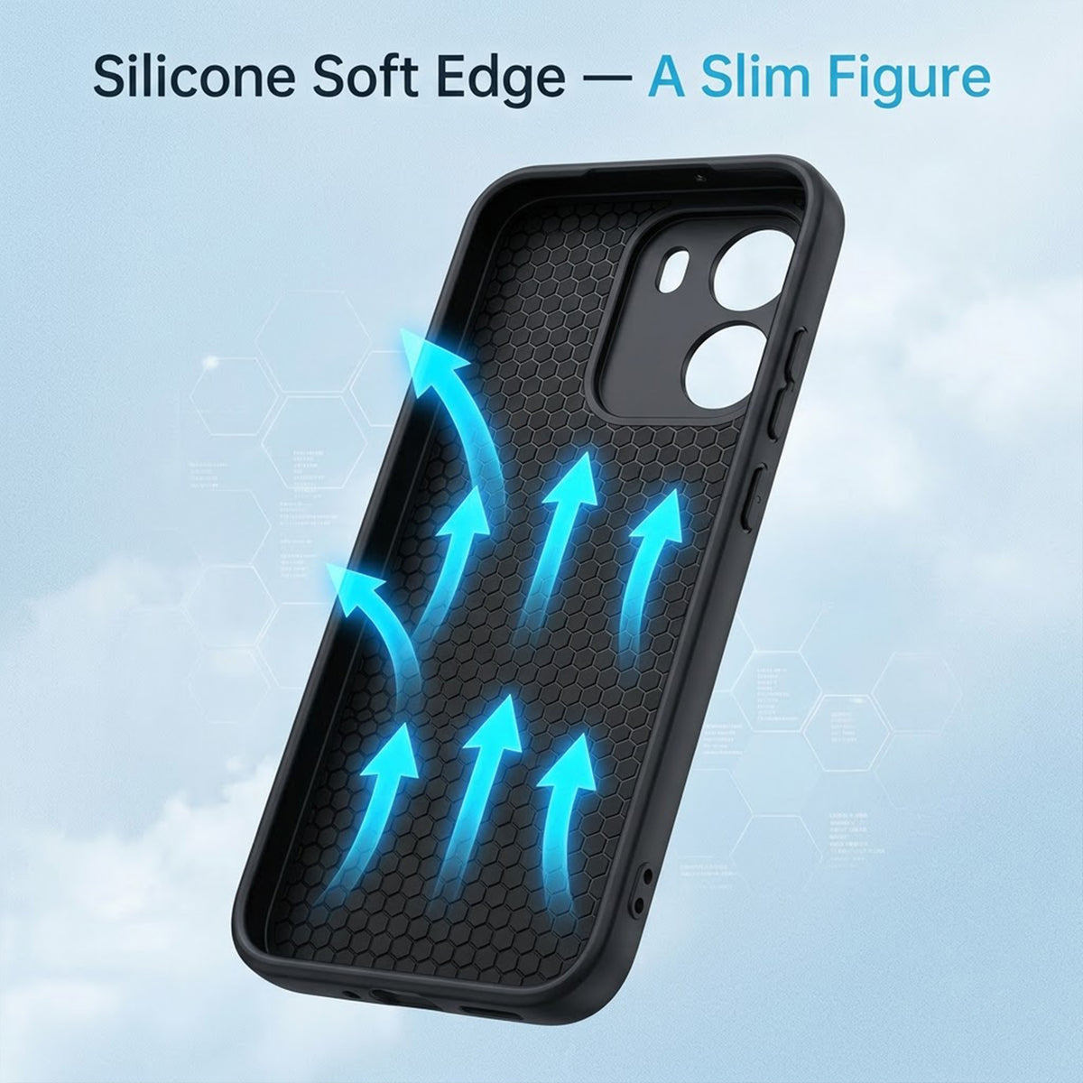 Oppo K14 5G Tri-Color Satyamev Jayate Carbon Fiber Leather Hybrid Phone Case