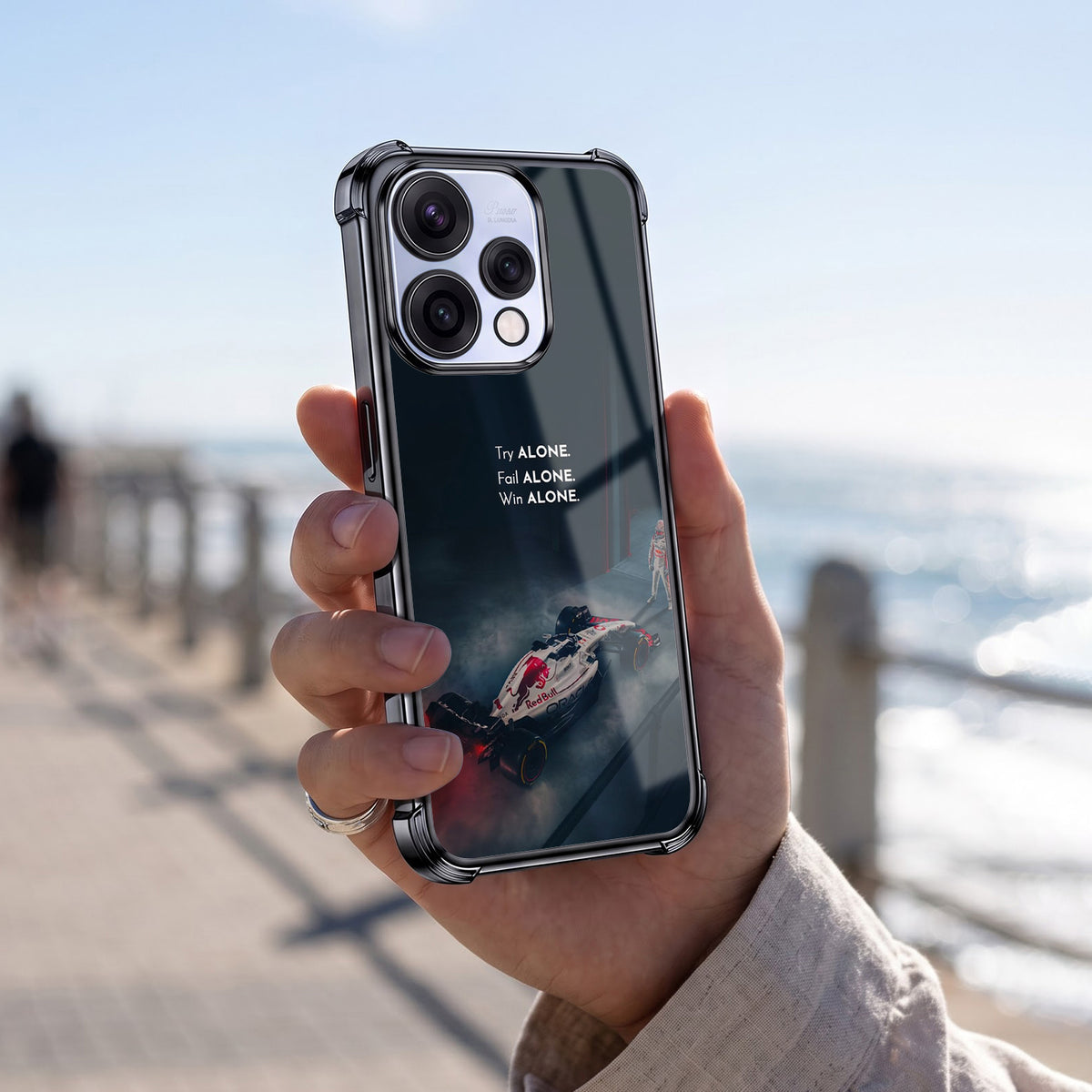 Oppo Reno 15 5G F1 Alone Airbags Printed Back Case