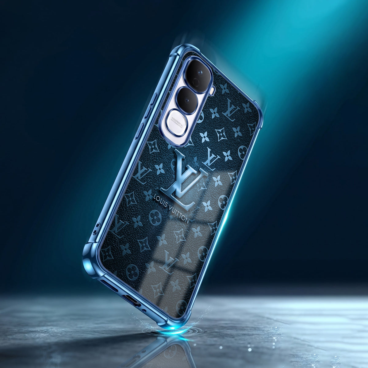 Vivo Y400 Pro 5G LV Monogram Airbags Printed Back Case