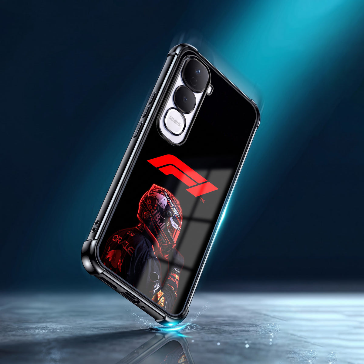 Vivo Y400 Pro 5G F1 Rider Airbags Printed Back Case
