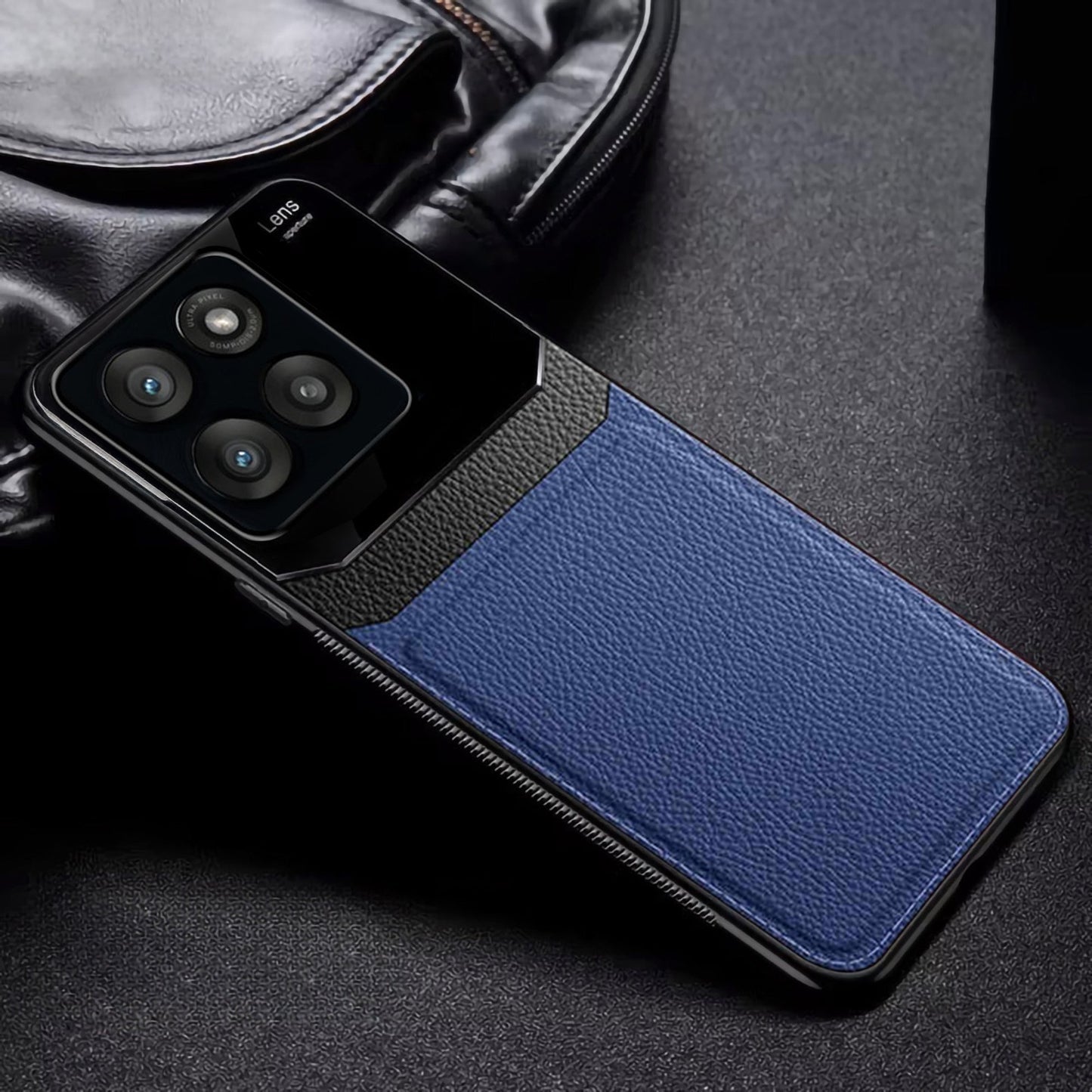 Motorola Edge 60 Pro 5G Premium Leather Lens Protective Case (Buy 1 Get 1 Surprise Cover)