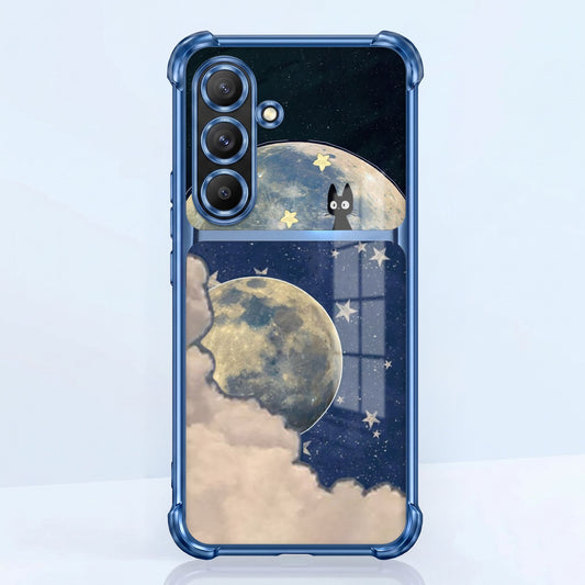 Samsung Galaxy A56 5G Moonlight Galaxy Dual-Tone Transparent Airbags Case