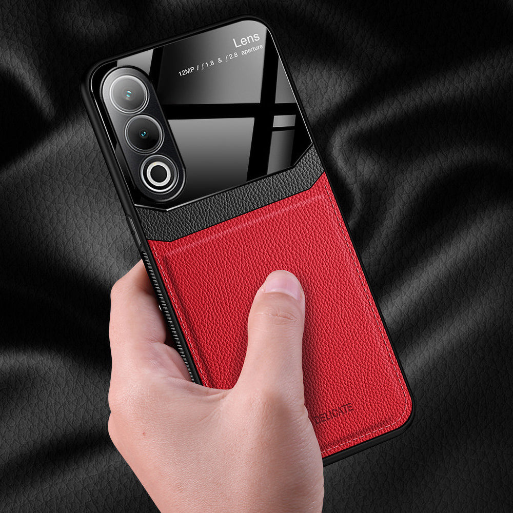 Oppo K12x 5G Premium Leather Lens Protective Case