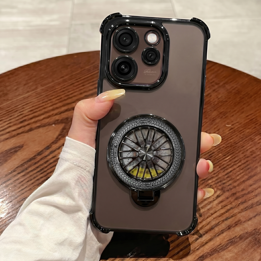 Oppo Reno 15 Pro Mini 5G Premium Stress Buster Wheel Rotating Shockproof Airbags Case