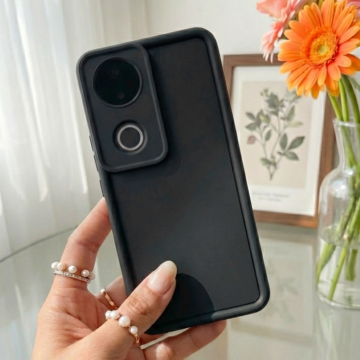 Vivo V50 5G Luxury Silicone Matte Case