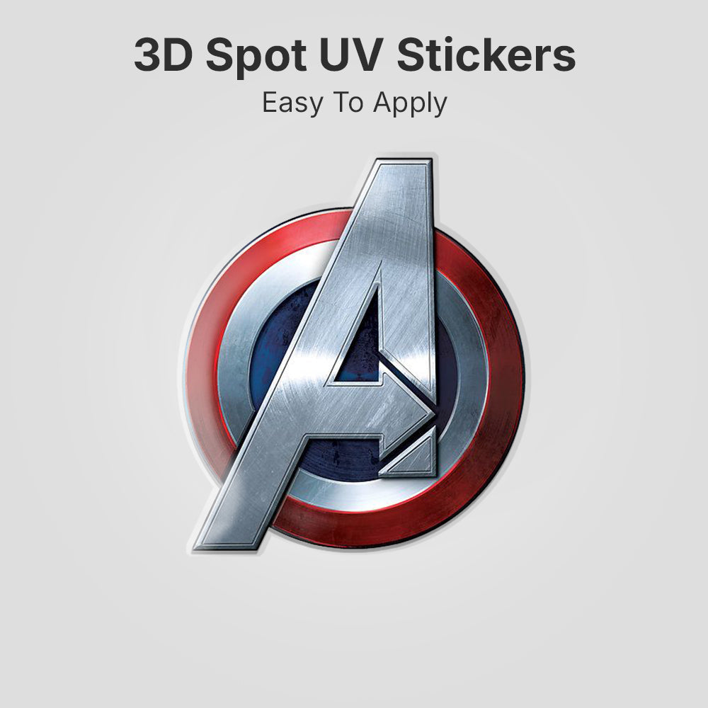 Vivo V70 FE 5G Premium 3D Spot UV Avengers Sticker Shockproof Airbags Case