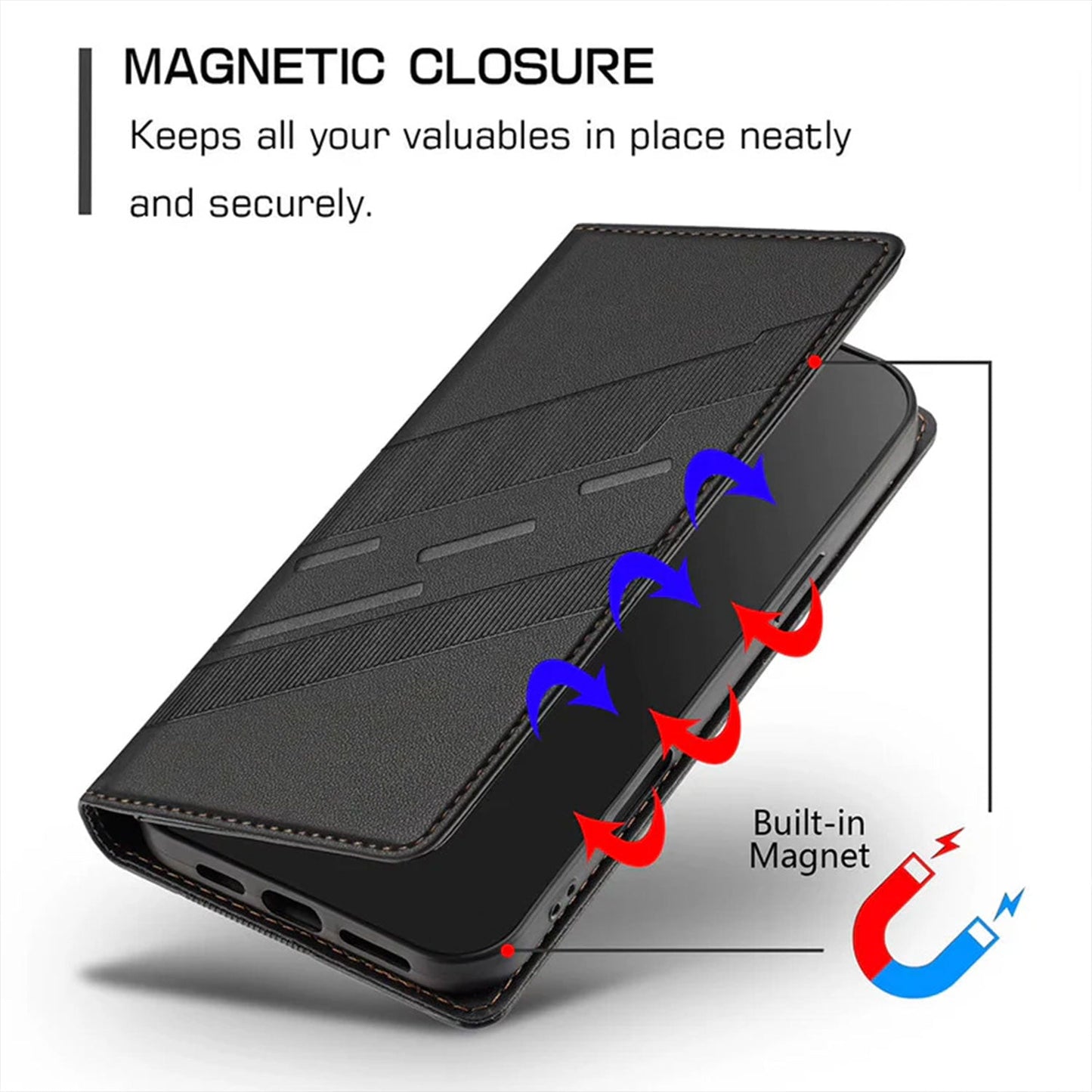 Vivo V50 5G Retro PU Leather Magnetic Wallet Flip Case with Charm Strap