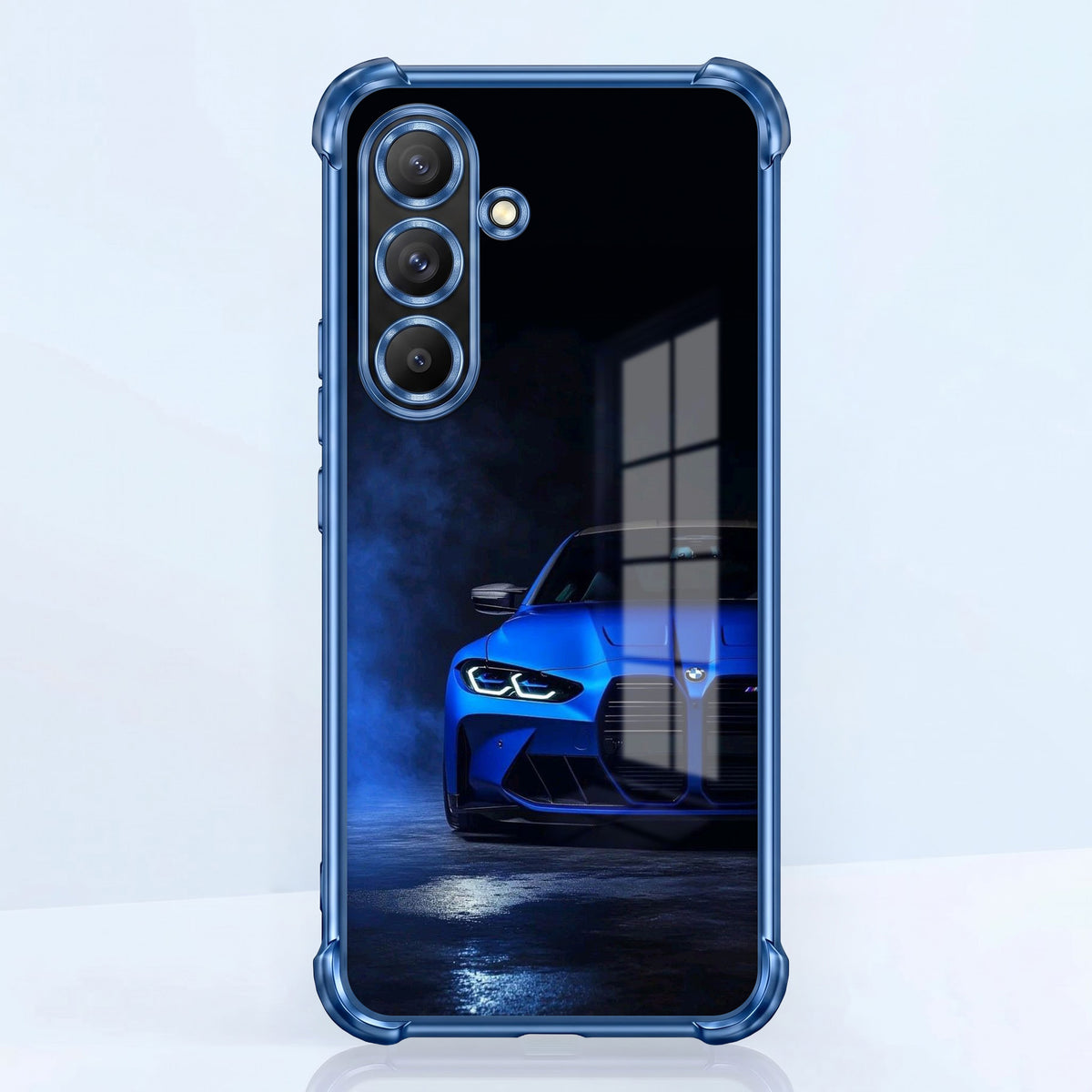 Samsung Galaxy A56 5G BMW Sport Car Airbags Printed Back Case