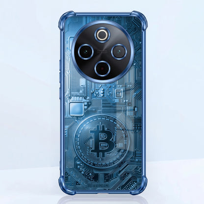 Vivo T4 5G Bitcoin Airbags Printed Back Case