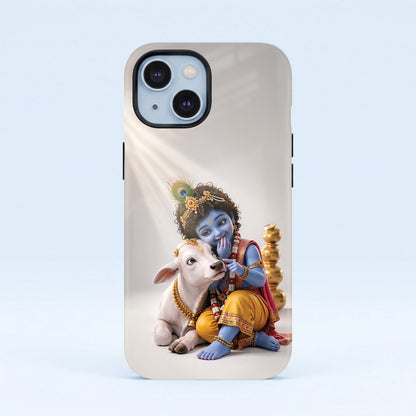iPhone 15 5G Bal Krishna Blessings Protective Case