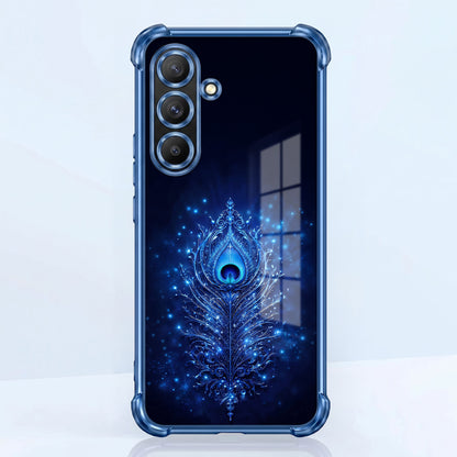 Samsung Galaxy A36 5G Premium Peacock Feather Airbags Printed Back Case