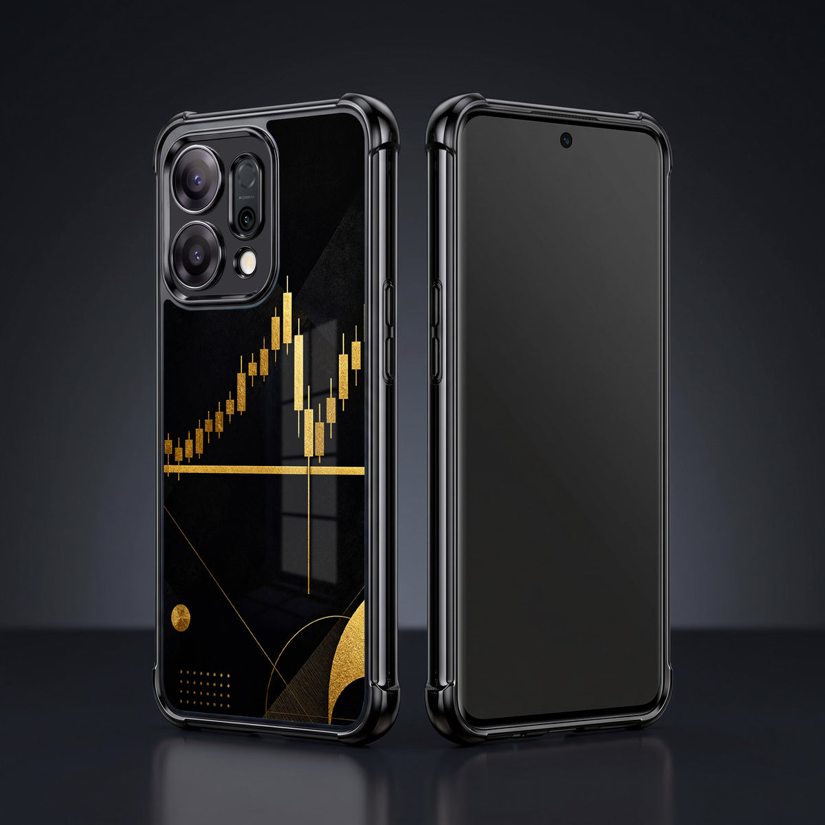 Oppo Reno 14 5G Trading Candles Airbags Printed Back Case