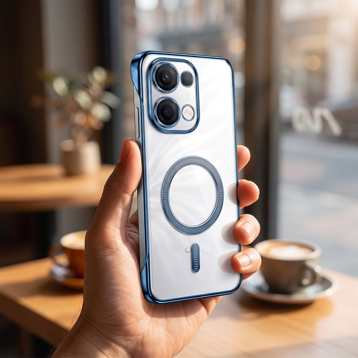 Oppo Reno 13 5G Frameless MagSafe Shockproof Case