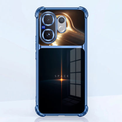 Vivo V60 5G Space Dual-Tone Transparent Airbags Case