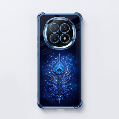 Oppo F29 5G Premium Peacock Feather Airbags Printed Back Case