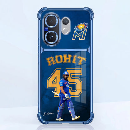 Vivo V60 5G Hitman Rohit Dual-Tone Transparent Airbags Case