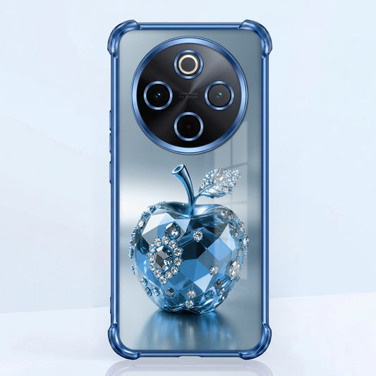 Vivo T4 5G Blue Apple Airbags Printed Back Case