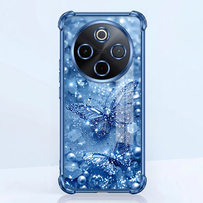 Vivo T4 5G Butterfly Airbags Printed Back Case