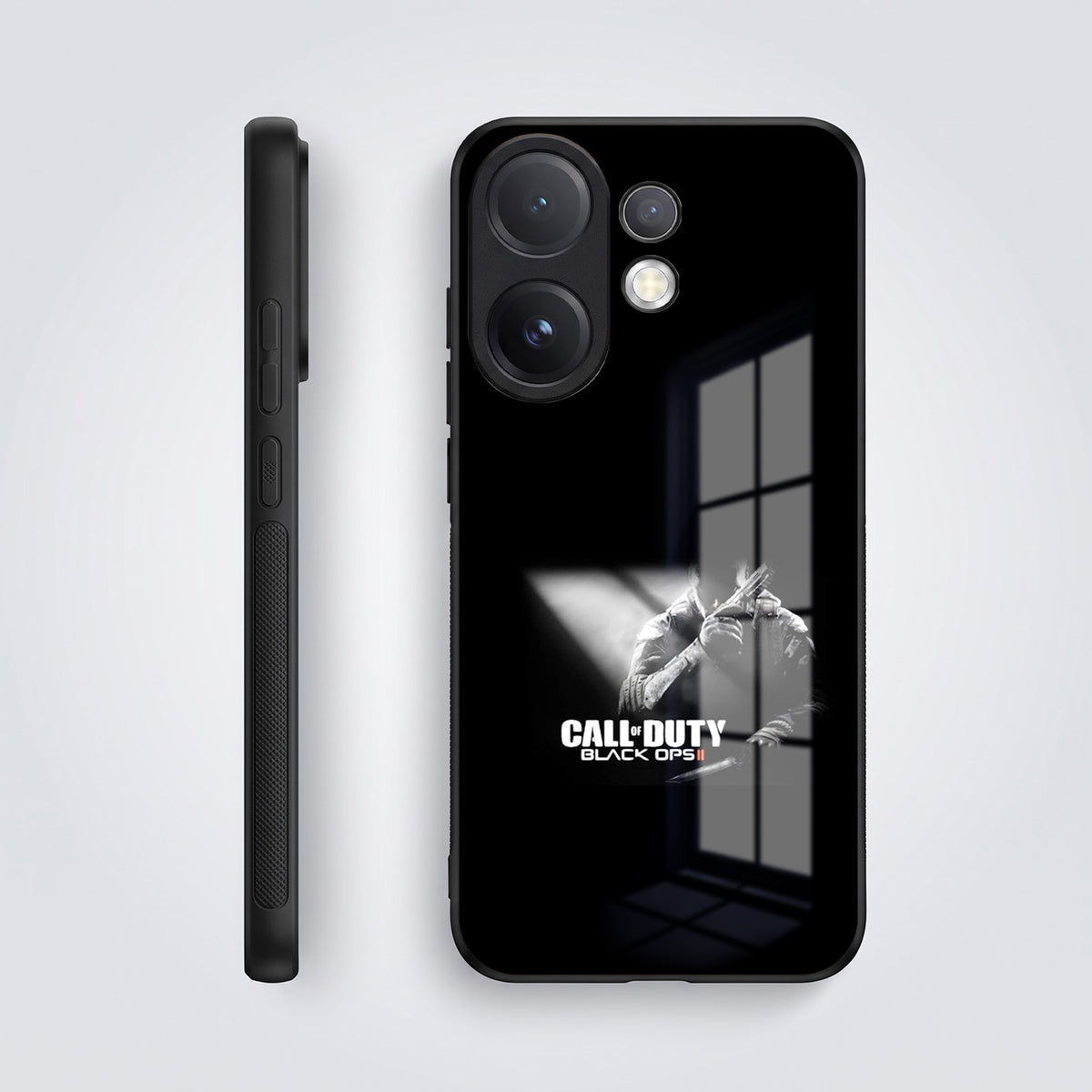 Vivo V60 5G Premium Acrylic Shockproof Glass Back Case (Gamer Edition)