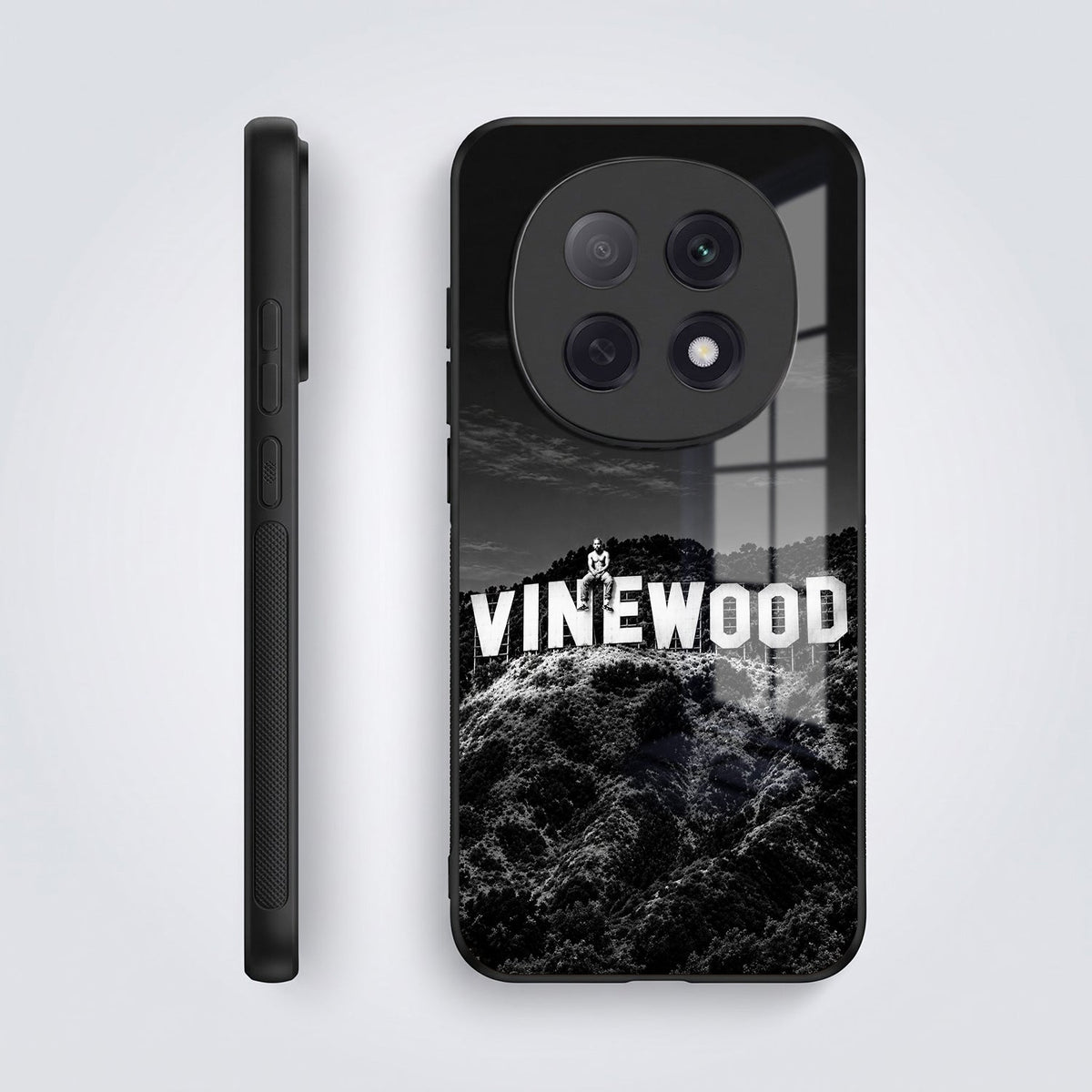 Oppo F29 Pro 5G Premium Acrylic Shockproof Glass Back Case (Vinewood)