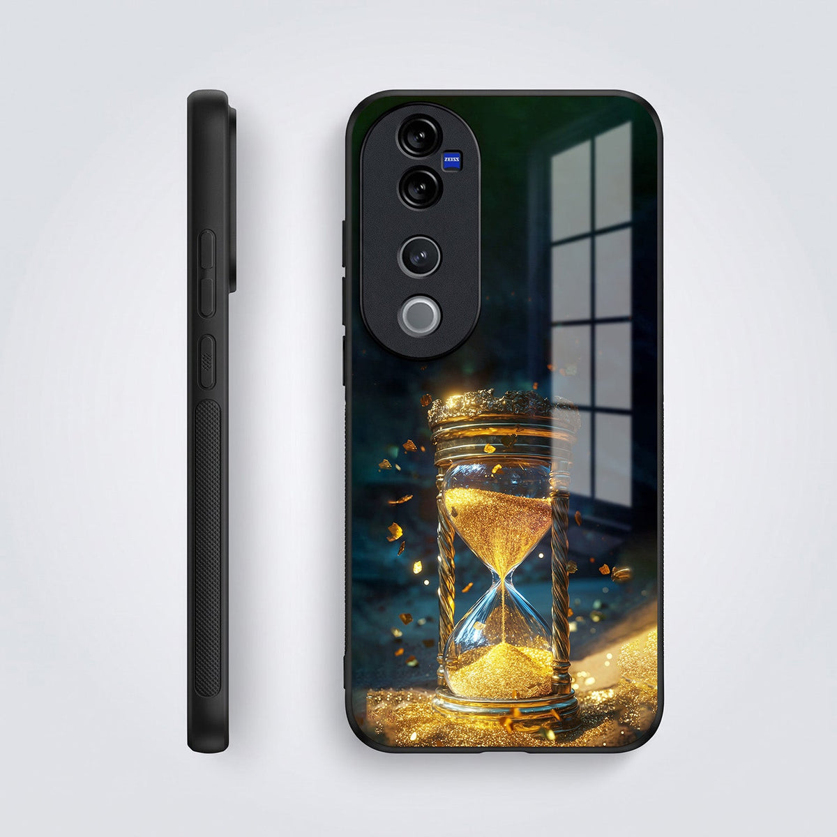 Vivo V40 Pro 5G Golden Hour Glass Acrylic Glass Back Case
