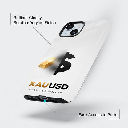iPhone 15 5G Luxury XAU/USD Protective Case
