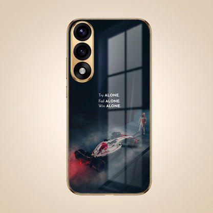 Oneplus Nord 5 5G Win Alone F1 Racing Acrylic Glass Back Case
