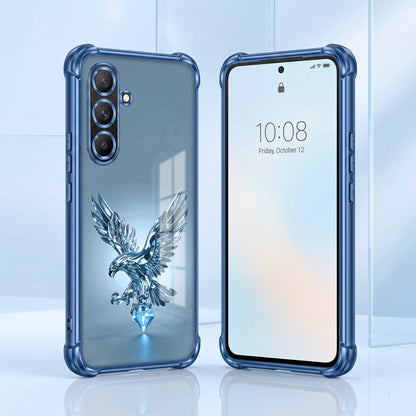 Samsung Galaxy A56 5G Blue Eagle Airbags Printed Back Case