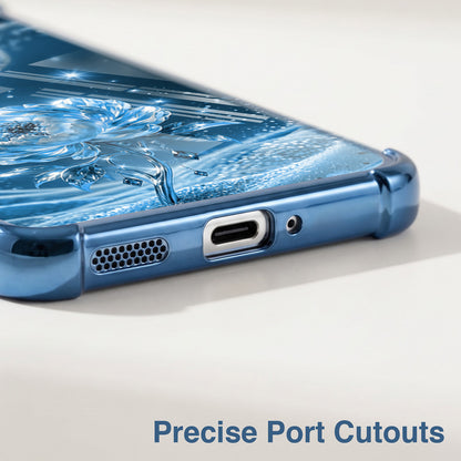 Oppo F29 5G Blue Rose Airbags Printed Back Case