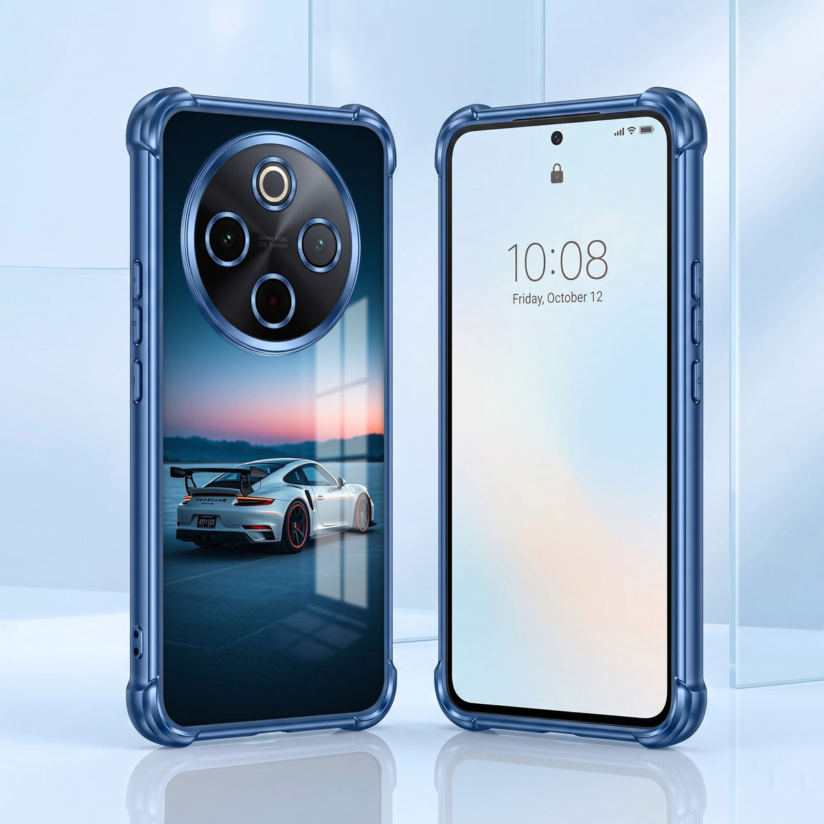 Vivo T4 5G Porsche Airbags Printed Back Case
