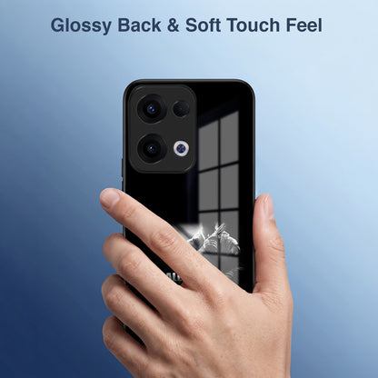 Oppo Reno 13 5G Premium Acrylic Shockproof Glass Back Case (Gamer Edition)