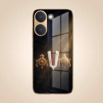 Poco X8 Pro 5G Royal Heritage Edition Gold Electroplated Glass Phone Back Case